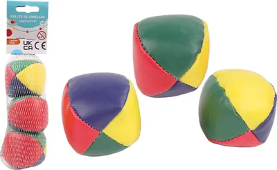 Obrázok produktu pre Žongliérske loptičky - Cirkus - 045852 - Viacfarebné