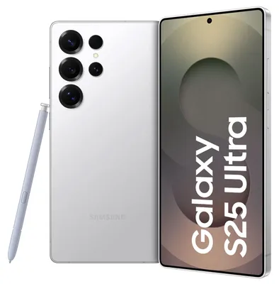 Obrázok produktu pre Samsung Galaxy S25 Ultra , 17,5 cm (6.9"), 12 GB, 1 TB, 200 MP, Android 15, Strieborná, Biela