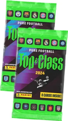 Produktbild von Panini Top Class Karten 2024 - Trading Cards - Sammelkarten - 2 Booster