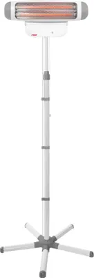 Obrázok produktu pre reer FeelWell, 1,85 m, IEC 601-2-21, Vnútorný, Podlaha, Múr, Šedá, Biela, Kov, Plast