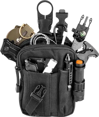 Productafbeelding van Overlevingskit 14-in-1 in een etui - NEO TOOLS - 63-153