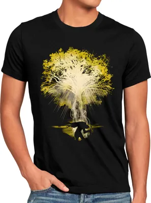Produktbild von BaumwolleCloud Erdtree Herren T-Shirt limgrave gelmir farum rpg open-world