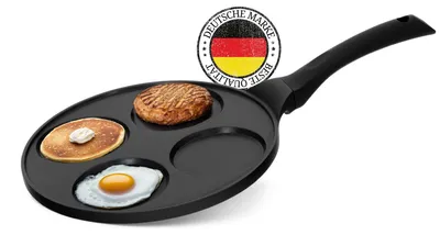 Produktbild von Pancakes Bratpfanne Pancake Pfannkuchen 3-fache Beschichtung Spiegeleier Oladji