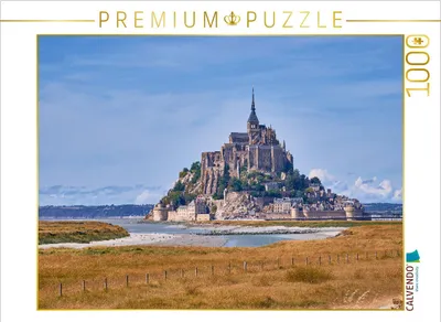 Produktbild von CALVENDO Puzzle Le Mont-Saint-Michel | 1000 Teile Lege-Größe 64x48cm Foto-Puzzle für glückliche Stunden