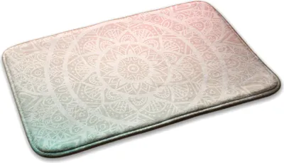 Produktbild von Teppich Teppich Wohnzimmer Schlafzimmer Modern - 75 cm x 45 cm - Mandala
