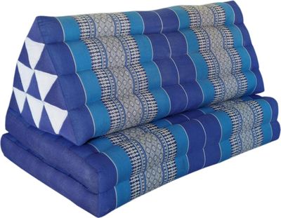 Thaikissen - blau/grau (82217)
