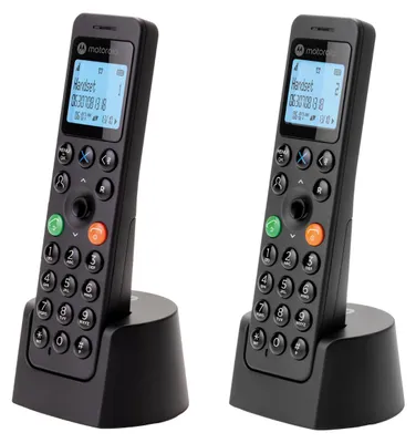 Produktbild von Motorola DOT202 DECT DUO schwarz