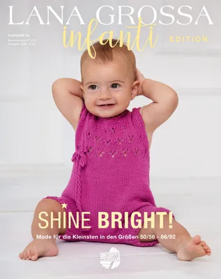 Produktbild von Lana Grossa INFANTI Edition No. 4 Strickmagazin mit 33 Modellanleitungen für Babys  