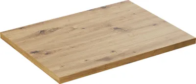 Produktbild von Waschtischplatte 60 Cm Eiche Artisan Für Aufsatzwaschbecken Mdf
