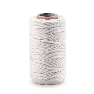Immagine prodotto di Cordoncino in cotone macramè bianco 3mmx200m