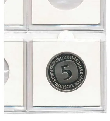 Produktbild von SAFE 25 Münz-Rähmchen 32,5 mm 50x50 selbstklebend