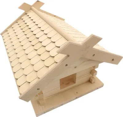 Immagine prodotto di Casetta per uccelli (grande) Tegole di legno