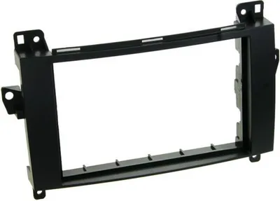 Image de FACADE AUTORADIO DOUBLE DIN compatible avec Mercedes A ET B 2005 E...