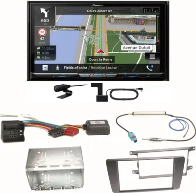 Produktbild von Pioneer AVIC-Z930DAB Bluetooth DAB+ USB Einbauset für Skoda Octavia 2 Yeti 5L