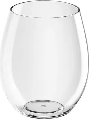 Produktbild von 60 Mehrwegbecher Wasserglas 390ml Wiederverwendbar Kunststoff unzerbrechlich transparent Wasser Becher