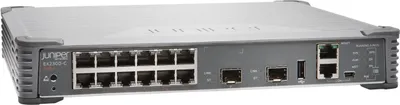 Productafbeelding van Juniper EX2300-C, beheerd, L2/L3, Gigabit Ethernet (10/100/1000), Power over Ethernet (PoE), geschikt voor montage in een rack, 1U
