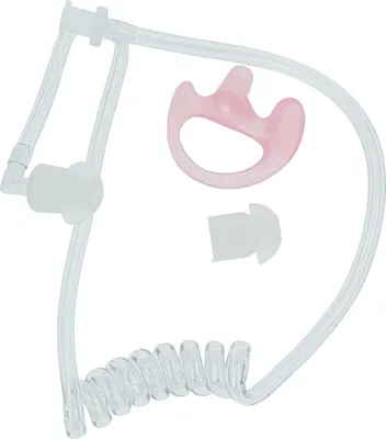 Produktbild von vhbw Security Schallschlauch Ohrhörer, 2x Ohrstöpsel für Headset, Funkgerät - Für linkes Ohr, transparent