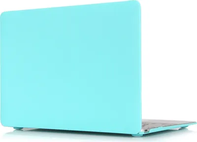 Produktbild von Mobigear Matte MacBook 12 Zoll (2015-2017) Hardcase Hülle MacBook Case - Türkis - Model A1534