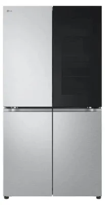 Produktbild von LG InstaView GMV960MBDE, Freistehend, Mehrtürig, Silber, 4 Tür(en), Metal Sorbet, LED