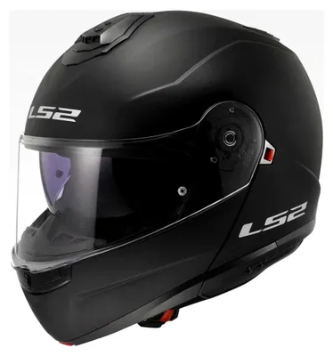 Produktbild von Motorradhelm STROBE II matt schwarz, L