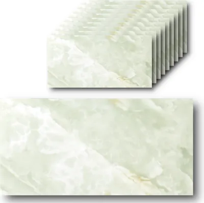 Produktbild von Selbstklebende Wandpaneele 10er Set 30x60 cm – Wandverkleidung modern – flexibel zuschneidbar, pflegeleicht, wasserabweisend – Marmoroptik, Steinoptik, Holzoptik