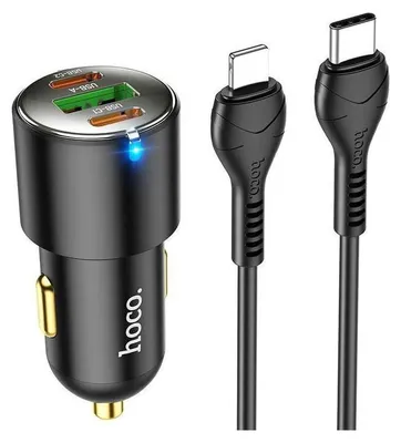 Immagine prodotto di XO CC60 - Caricatore Da Auto 60W - 1 X USB-A - 1 X USB-C - Nero