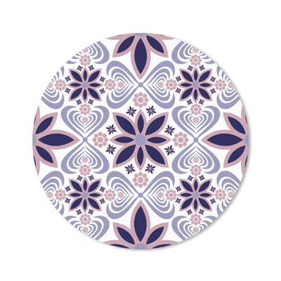 Produktbild von MuchoWow® Mauspad Mousepad Blumen - Luxus - Design 20x20 cm - Mousepads - Maus Mat - Pad - Mausunterlage - Schreibtischmatte
