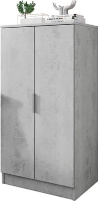 Immagine prodotto di Vidracco - Scarpiera, 55x40x108h cm Bianco, 6 Ripiani