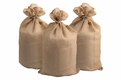 Produktbild von Meister Jutesack 100 x 60 cm 3 Stück 100% Jute für Garten Lagerung Schutz