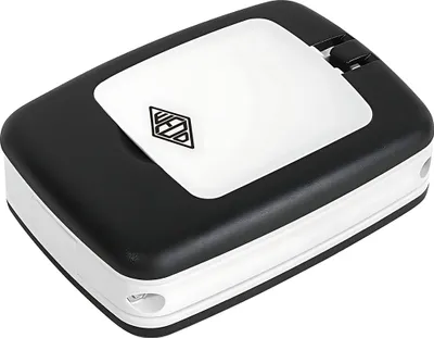 Zdjęcie produktu dla Kieszonkowa lupa stołowa WEDO z oświetleniem LED, biała/czarna