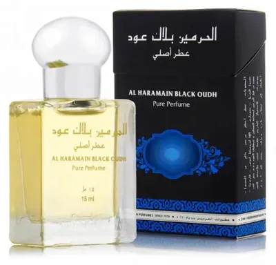 Produktbild von Al Haramain Schwarz Oudh Reines Parfü m 15Ml