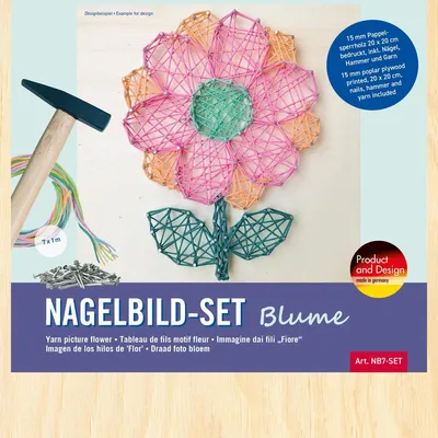Produktbild von Pebaro Nagelbild Set Blume