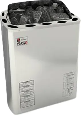 Immagine prodotto di Stufe per sauna Sawo Mini X acciaio 3,6 kW | controllo separato necessario | MX-36NS-Z