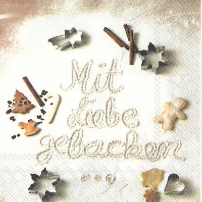 Produktbild von MIT LIEBE GEBACKEN Lunch-Servietten L 830600