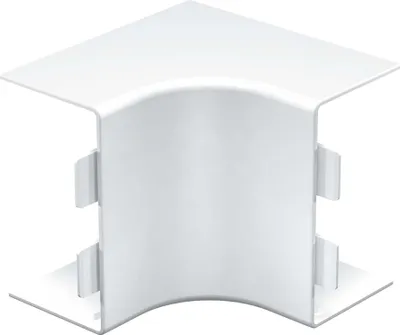 Produktbild von OBO WDK HI60110RW Inneneckhaube 60x110mm PVC reinweiß RAL9010 6192033