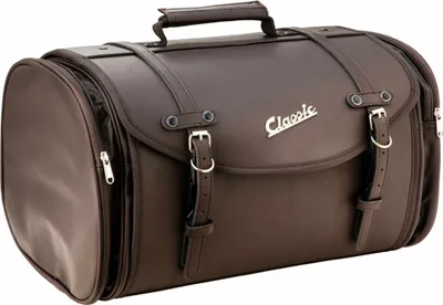 Immagine prodotto di Borsa SIP Classico grande in ecopelle marrone scuro RAL8019 per portapacchi