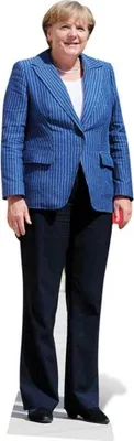 Image de Angela Merkel figurine en carton Standy - ca 164 cm