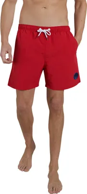 Produktbild von CECEBA Herren Badehose Schwimmhose, Polyamid, Popeline, rot, uni Größe: 5XL