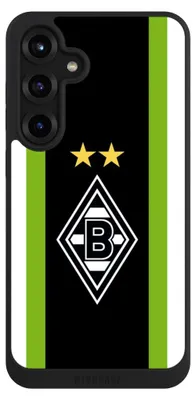 Produktbild von NIVOCASE Handyhülle für Samsung Galaxy S25+ Hülle NIVOpure Case Schwarz Borussia Mönchengladbach Gladbach Logo