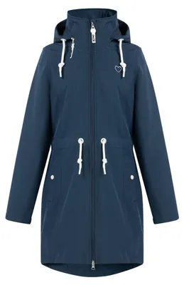 Immagine prodotto di Jika, cappotto da donna, blu scuro, taglia S