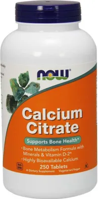 Productafbeelding van NOW Foods Dietary supplements Calcium Citrate, BI4771