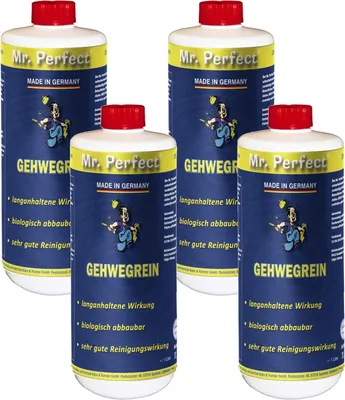 Produktbild von Mr. Perfect Gehwegrein Wegereiniger 4x1L Pflastersteinreiniger Hofreiniger