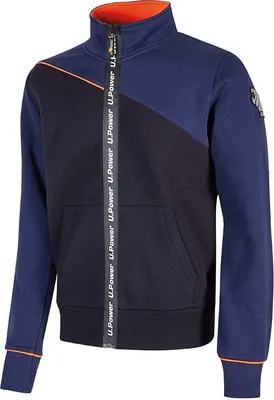 Produktbild von U-Power Sweatshirt-Jacke Uranus, Farbe:deep blue, Größe:XL