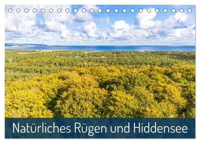 Produktbild von Natürliches Rügen und Hiddensee (Tischkalender 2027 DIN A5 quer), CALVENDO Monatskalender