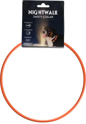 Image de Collier de sécurité Nightwalk Orange