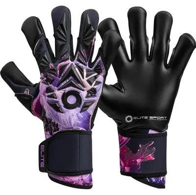 Productafbeelding van Elite Sport Amethyst (Special Edition) Keepershandschoenen - Zwart / Paars | Maat: 11