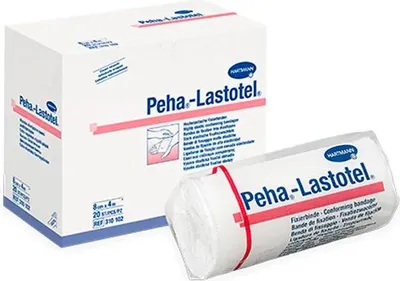 Zdjęcie produktu dla HARTMANN Peha-Lastotel bandaż 8 cm x 4 m, 1 szt. Bandaż