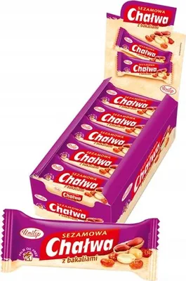 Obrázok produktu pre Chałwa bakaliowa UNI 50 g