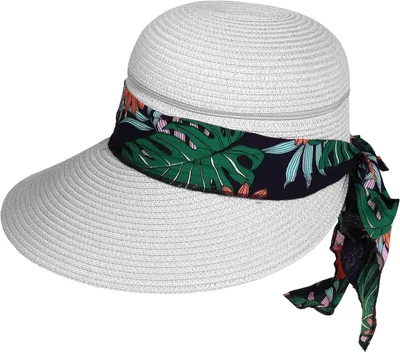 Produktbild von Exclusiver Damenhut mit Stoffband mit abnehmbarem Dach