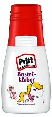 Produktbild von Pritt PAKG1 Bastelkleber Pony Flasche 40 g